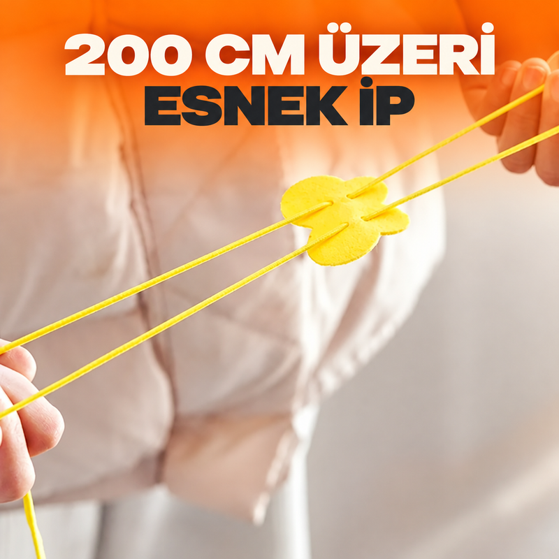 Uzun esnek ip